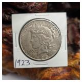 1923 Silver Peace Dollar