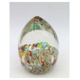 CONTROL BUBBLE HANDBLOWN GLASS PAPERWEIGHT