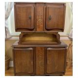Art Deco English 2 Pieces Buffet