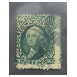 1861 10 CENT US POSTAGE STAMP