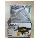 7ï¿½ Electric Skillet & Hand Mixer
