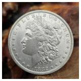 1882 O Morgan Silver Dollar