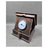 Vintage Desk Box Clock *