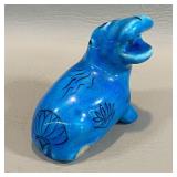 "William The Blue Hippo" Metropolitan Museum of