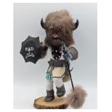 H. JONES, BUFFALO DANCER HOPI KACHINA DOLL 9"