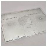 Elizabeth II Cook Island Silver Foil $5 Note