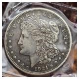 1921 Morgan Silver Dollar