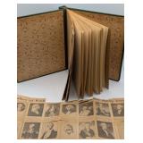 1900 US STAMPS ALBUM WITH ARTICLE