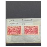 2 MINT 1926 2 CENT US POSTAGE STAMPS