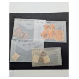 EARLY 1900 US POSTAL STAMPS