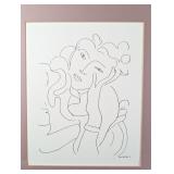 "LA FLEUR" PRINT BY HENRI MATISSE AFTER 1991 ?