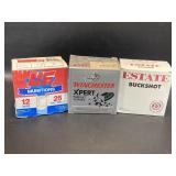 3 Boxes 12 Gauge Shotgun Shells, Estate Buckshot,