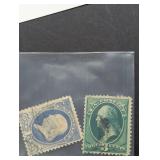 1881 1 & 3 CENT US POSTAGE STAMPS