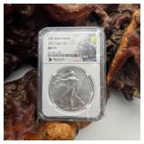 NGC MS70 2022 Silver Eagle Maine
