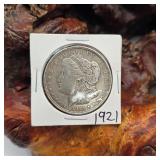 1921 Morgan Silver Dollar