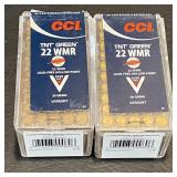 CCI 22 Win Mag / WMR Ammunition , 2 Boxes, 100 Rds