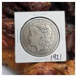 1921 Morgan Silver Dollar