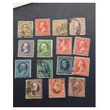 15- 1894 US POSTAGE STAMPS
