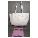 New Kate Spade White Shoulder Tote Bag Purse