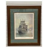 LE Serigraph Print  A/P Signed  John Kelly Sail