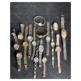 WATCHES SEIKO, LAURA GAYLE, SASSON, FOSSIL, GUESS