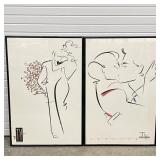 2 Framed Ty Wilson Posters : The Date , Forever ,