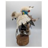EAGLE DANCER ARTIST SIGNED KACHINA DOLL 12"