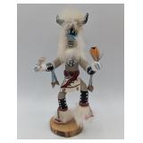 HOPI KACHINA DOLL ARTIST SIGNED BUFFALO DANCE