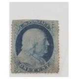 US 1 CENT UNUSED FRANKLIN STAMP