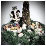 Christmas Cat/ Pinecone Tree/ VTG Robert Stanley