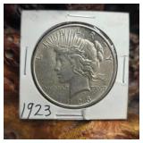 1923 Silver Peace Dollar