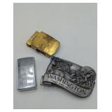 ZIPPO LIGHTER, 1984 BERGMOT BRASS WORKS