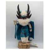 NAVAJO KACHINA DOLL "CROW MOTHER" ARTIST SIGNED