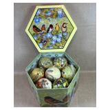 Bird Ornaments in Bird Box