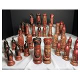 Cool Vintage Chess Set Pieces Duncan Mold