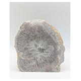 POLISHED AGATE GEODE HALF 5" TALL