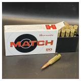 Hornady Match 6.5 Creedmoor Ammunition, 1 Box, 20