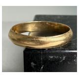 14K Gold Wedding Band 4.4 Grams Milgrain Edge