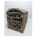 Antique Pat 1882 Cast Iron Engine House 518 Money