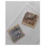 1869 2 & 3 CENT US POSTAGE STAMPS