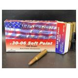Hotshot 30-06 Ammunition, 1 Box, 20 Rounds