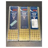 CCI  22 LR Ammunition, 2 Full Boxes, 1 Partial