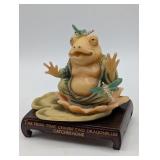 FROG OF PREMONITION ANNA KANG HAND PAINTED THE