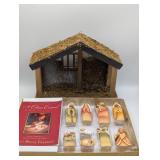WOOD NATIVITY SET W/ EMILY BELLE FREEMAN "A