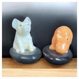 Pair of Miniature Collectible Animals