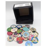 OLD CASINO CHIPS