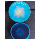 1 OZ. SILVER GOLD GILDED COIN 2012 FIJI TAKU BY