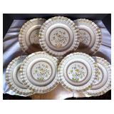 Copeland Spode Buttercup Dinner Plates 7 Total,