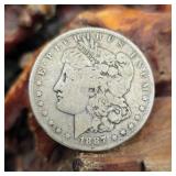 1887 Morgan Silver Dollar