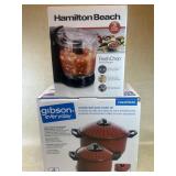 Hamilton Beach FreshChop& Gibson Pasta Cooker